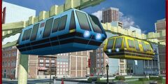 Sky Train Driving 2022 : Train 3D Game Simulator